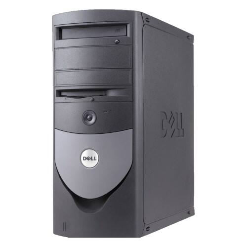 Front Standard. Dell - Optiplex Desktop Computer - 1 GB Memory - 400 GB Hard Drive.
