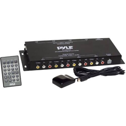 Front Standard. Pyle - AV Signal Converter w/Remote Control.