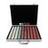 Front Standard. Trademark - Trademark Poker 1000 Chips Tri-Color Triple Crown Set with Aluminum Case.