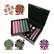 Front Standard. Trademark - Pro Classic Series Poker Set with Wood Case.