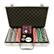 Front Standard. Trademark - Trademark Poker 300 Chips 15g Clay Welcome to Las Vegas Set with Aluminum Case.