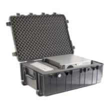 Front Large. Pelican - Transport Case wit Foam.