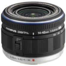 Front Large. Olympus - M.ZUIKO DIGITAL 14 mm - 42 mm f/3.5 - 5.6 Lens.