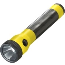 Yellow Streamlight 76182 PolyStinger LED Flashlight with 120-Volt AC//DC Charger and 1 Piggyback Holder 485 Lumens