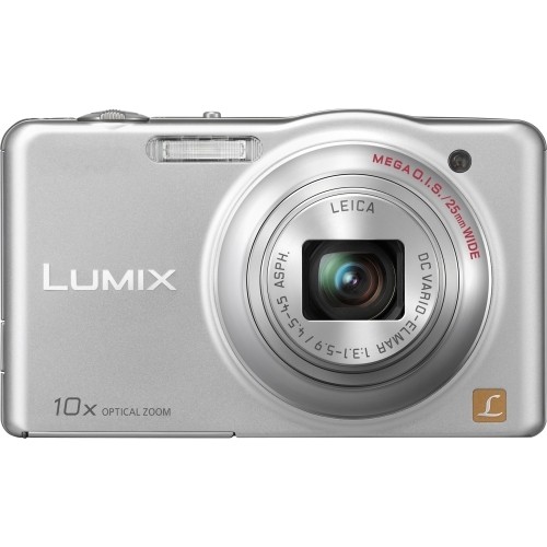 Eindeloos onpeilbaar zegen Best Buy: Panasonic Lumix 16.1 Megapixel Compact Camera Silver DMC-SZ1