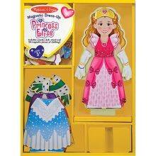 Front Large. Melissa & Doug - Princess Elise Magnetic Dress-Up Set.