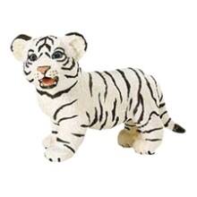 Front Large. Safari - Wild Wildlife Bengal Tiger Cub - White.
