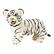 Front Large. Safari - Wild Wildlife Bengal Tiger Cub - White.