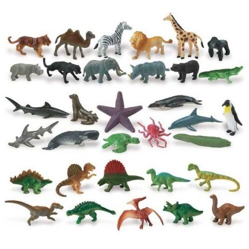 Front Standard. Safari - Toy Animal Replica.