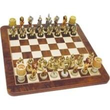 Best Buy Wood Expressions Gladiator Chess Set 165816 - 