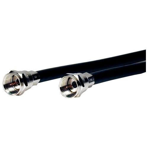 Front Standard. Comprehensive - Standard Series RF Coax Video Cable 10ft - Mist Black.