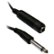 Front Standard. CableWholesale - 1/4 Inch, Mono, Male to Female, Extension Cable, 6ft - Black.