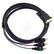 Front Standard. eForCity - Component/DVI Video Cable - Black.