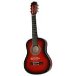 Best Buy Schoenhut 6 String Guitar with metal strings Black Red