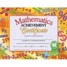 Front Large. Hayes - Math Achievement - 8.50" x 11".
