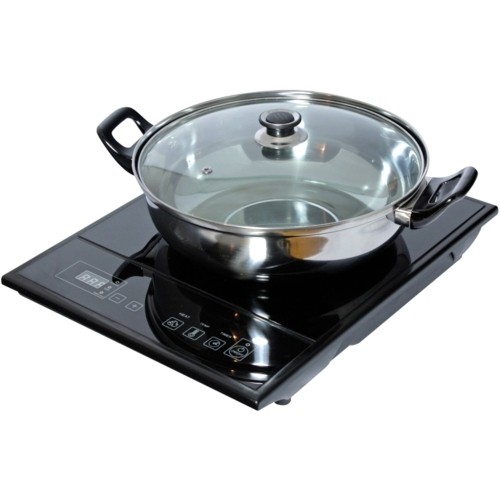  Total Chef - TCIS11BNG Single Induction Cooktop with bonus pot &amp; lid