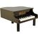 Front Standard. Schoenhut - Mini Grand Piano in Black.