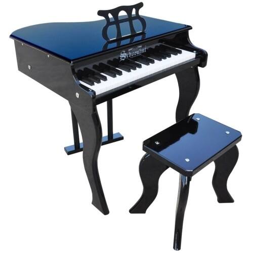 Front Standard. Schoenhut - 37 Key Elite Baby Grand.