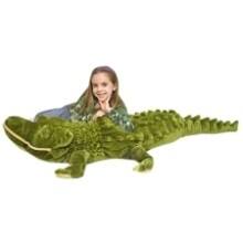 Front Large. Melissa & Doug - Alligator Giant Stuffed Animal.