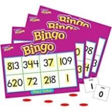 Front Large. Trend - Place Value Bingo Game.