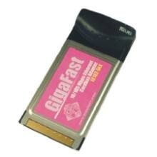 Front Large. GigaFast - 32-bit PCMCIA Card.