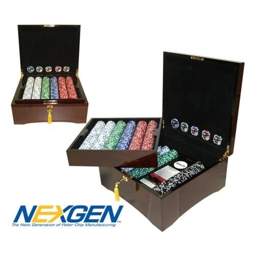 Front Standard. Trademark - Poker chip set.