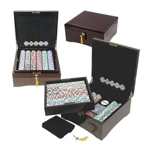 Front Standard. Trademark - Poker chip set.