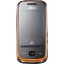 Front Large. LG - Cellular Phone 3G - Orange.