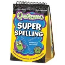 Front Large. Infinitoy - Quizmo Flip Book-Super Spelling.