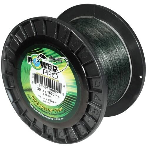Front Standard. Power Pro - Braided Fishing Line.