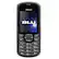 Front Standard. BLU - Cellular Phone 2.5G - Dark Gray.