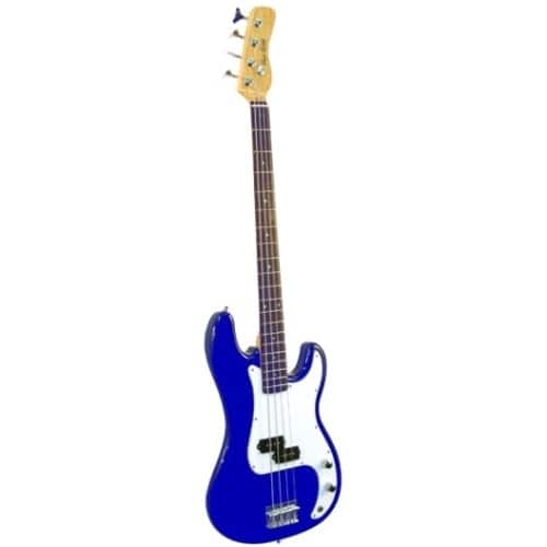 Front Standard. Main Street Guitars - Bass Guitar - Blue.