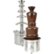 Front Standard. Buffet Enhancements - Chocolate Fountain, SS, 4 Tier, 40 in..