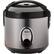 Front Standard. Aroma - 8-Cup Cool Touch Rice Cooker - Black, Stainless Steel.