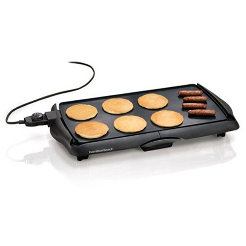 Best Buy: Hamilton Beach Premiere Cookware Electric Griddle Silver/Black  38541