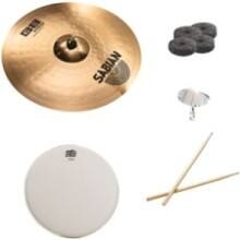 Front Large. Sabian - Bundle 20-Inch B8 Pro Medium Ride Cymbal.
