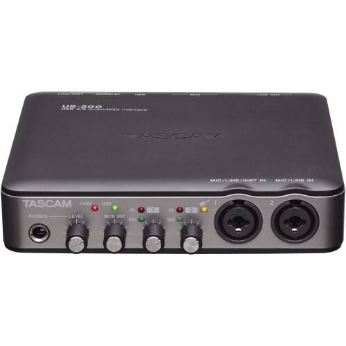 Front Standard. TASCAM - PC Audio Interface.