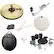 Front Large. Sabian - Bundle 14-Inch HHX Stage Hi-Hats Cymbal.