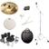 Front Large. Sabian - Bundle 18-Inch AA Medium Thin Crash Cymbal.