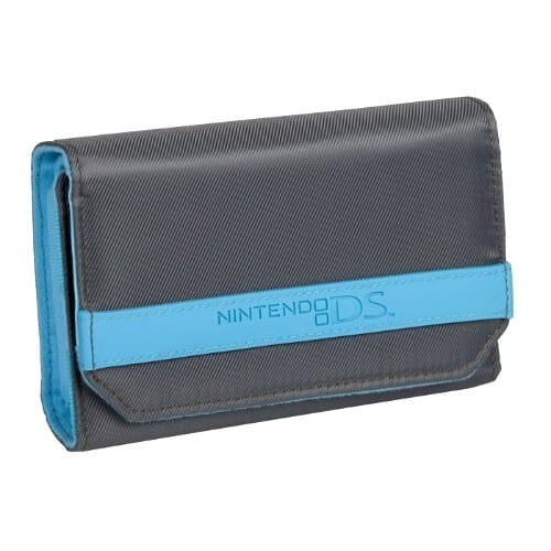 Front Standard. Power A - Carrying Case (Wallet) for Portable Gaming Console - Neon Teal.