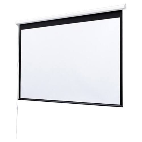 Front Standard. Draper - Baronet Electric Projection Screen.