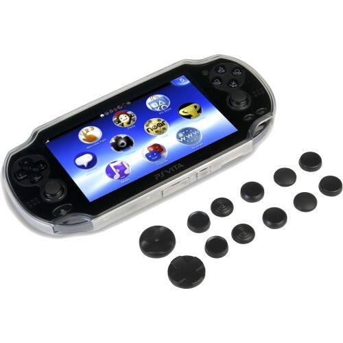 Front Standard. CTA - TPU Bumper with Extra Pads for PS Vita.