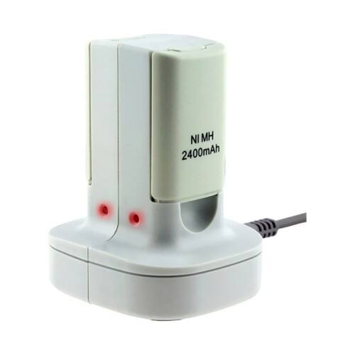 Front Standard. eForCity - Bundle Dual Battery Charging Station w/ Rechargeable batteries.