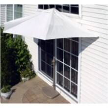 Front Large. Blue Star - 9-ft. Off-The-Wall Patio Umbrella.