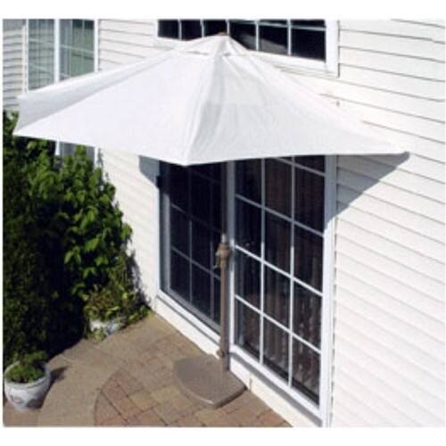 Front Standard. Blue Star - 9-ft. Off-The-Wall Patio Umbrella.