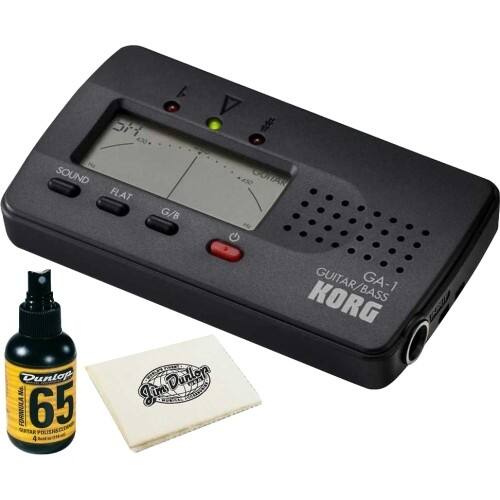 Front Standard. Korg - Bundle GA1 Guitar and Bass Tuner.