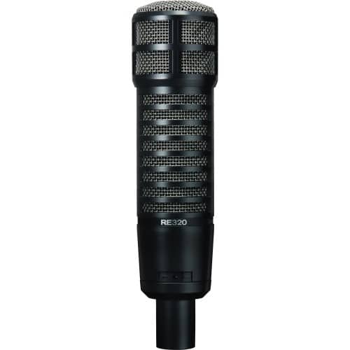 Front Standard. Electro-Voice - Microphone - Semi Gloss Black.