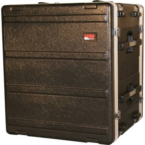 Front Standard. Gator Cases - 12U Shock Audio Rack.