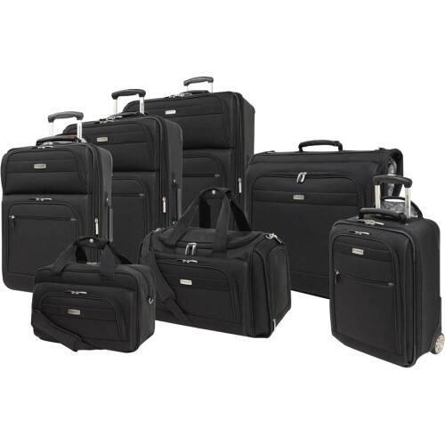 Front Standard. Ricardo Beverly Hills - Huntington Lite 3.0 Travel/Luggage Case for Travel Essential - Black.
