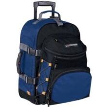 Front Large. High Sierra - Carrying Case (Rolling Backpack) for Travel Essential, - Nightfall.